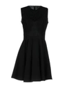 Atos Lombardini Short Dress In Black