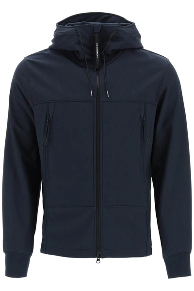 C.p. Company Cp Company Goggle Jacket In C.p. Shell-r In Blue | ModeSens