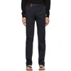 Isaia Men's Gregory Basic Wool Trousers In Grey