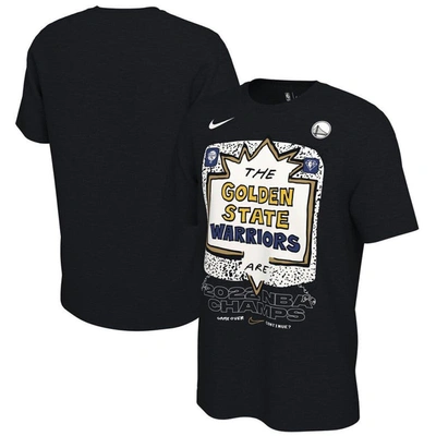 Nike Golden State Warriors  Men's Nba T-shirt In Black