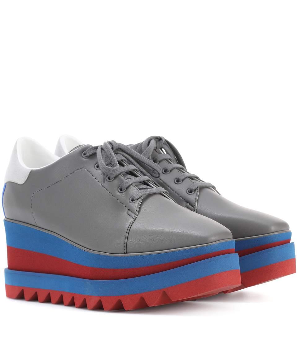 stella mccartney sneak elyse platform sneakers