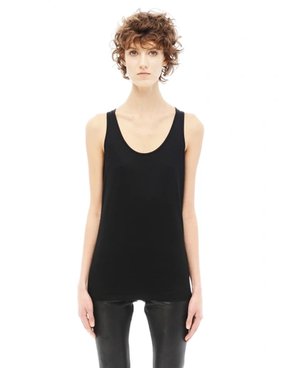 A.f.vandevorst Rayon Tank Top In Black