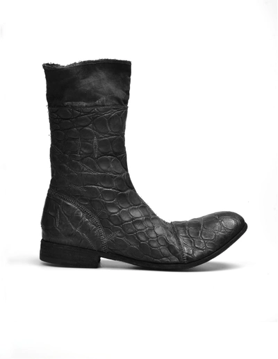 Isaac Sellam Side Zip Boots In Black