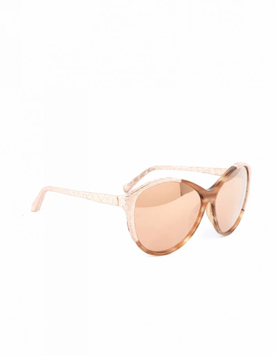 Linda Farrow Luxe Sunglasses In Golden