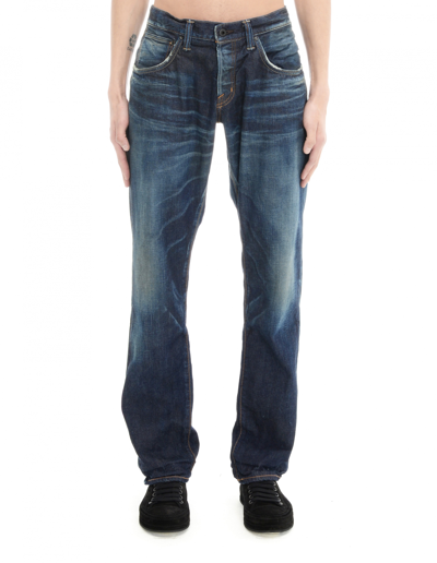 Mastercraft Union Cotton Jeans In Blue