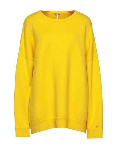 Loewe Sweaters In Yellow