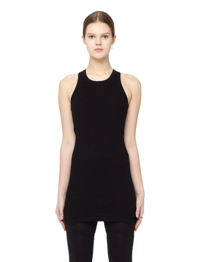 Rick Owens Drkshdw Cotton Tank Top In Black