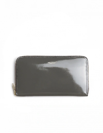 Undercover Patent Leather Wallet In Green