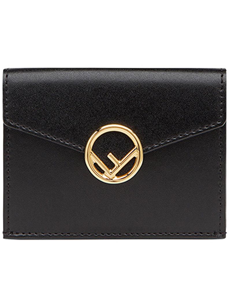 fendi micro trifold wallet