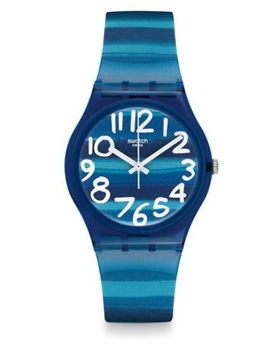 Swatch Watch, Unisex Swiss Linajola Multi-color Plastic Strap 34mm Gn237