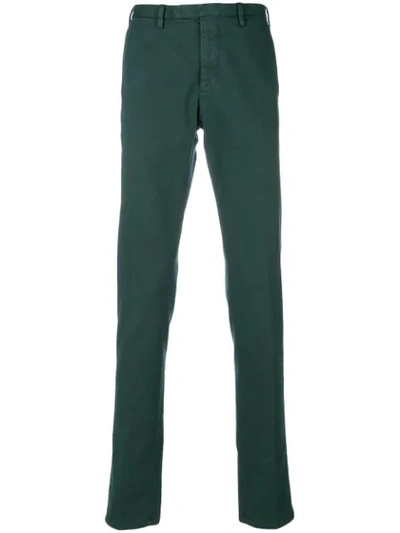 Dell'oglio Straight Leg Chinos In Green