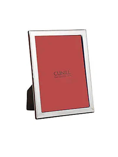Cunill Bead Bevel Picture Frame In Silver