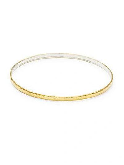 Gurhan Sterling Silver Goldplated Bangle In Silver/gold