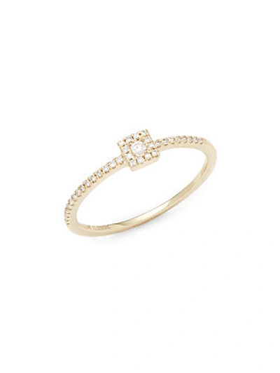 Kc Designs Stack & Style Diamond & 14k Yellow Gold Ring