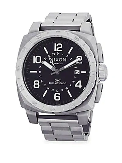 Nixon Stainless Steel Bracelet Watch In Silver