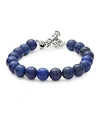 King Baby Studio Lapis & Stainless Steel Toggle Bracelet