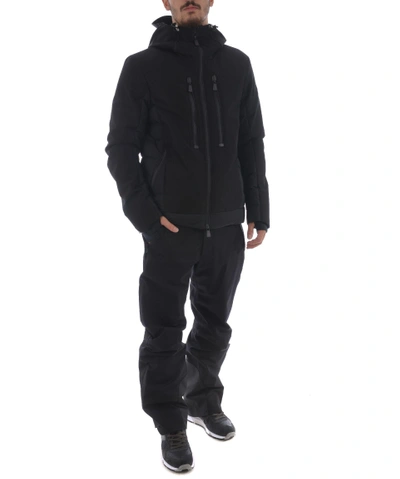 Moncler Sky Trousers In Nero