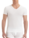 Emporio Armani Pure Cotton V-neck T-shirt 3-pack In White