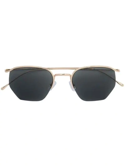 Smoke X Mirrors Geo Sunglasses In Metallic