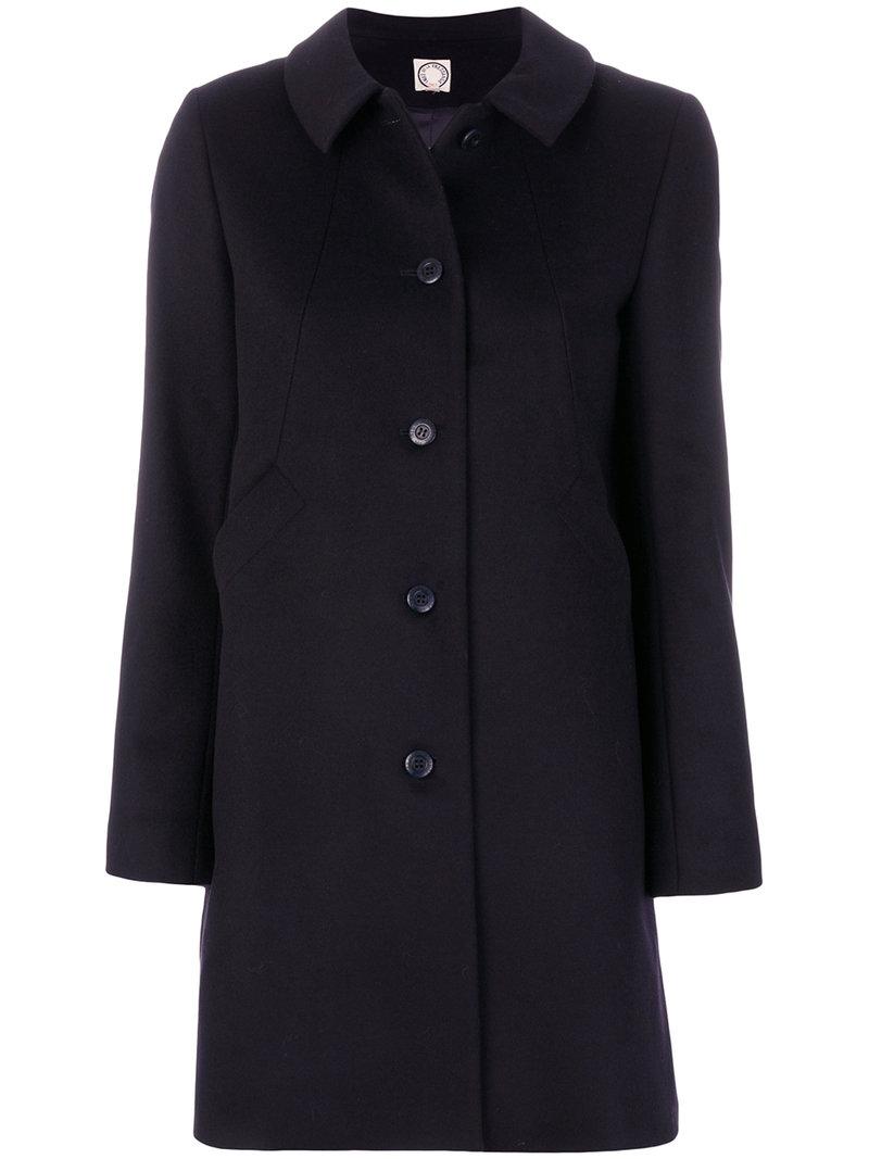 Ines De La Fressange Tailored Button-down Coat | ModeSens