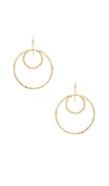 Mimi & Lu Janice Earrings In Gold