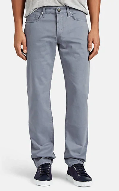 J Brand Kane Straight Fit Jeans In Industrial In Drawbridge Gray