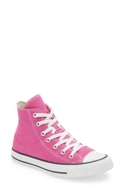 Converse Chuck Taylor All Star Seasonal Color High Top Sneaker In Active Fuchsia