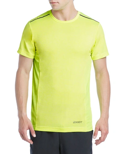 2(x)ist Sport Tech Performance T-shirt In Bright Yellow