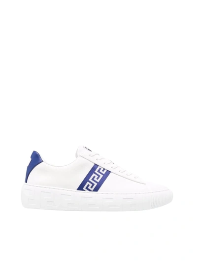 Versace Men's  White Other Materials Sneakers