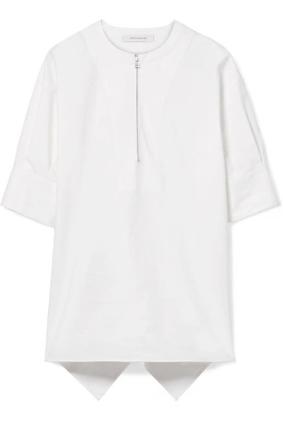 Cedric Charlier Cédric Charlier Heavy Zipped Shirt - White
