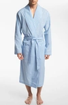 Polo Ralph Lauren Windsor Flannel Robe In Bari Stripe