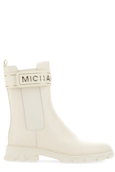 Michael Michael Kors Ridley Chelsea Boots In Yellow Cream