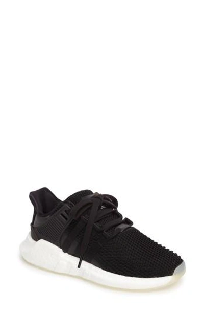 Adidas Originals Eqt Support 93/17 Sneaker In Core Black/ White