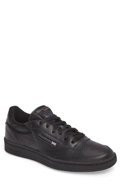 Gucci Club C 85 Sneaker In Black/ Charcoal