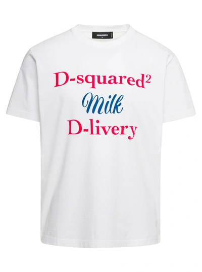Dsquared2 Milk T-shirt In White