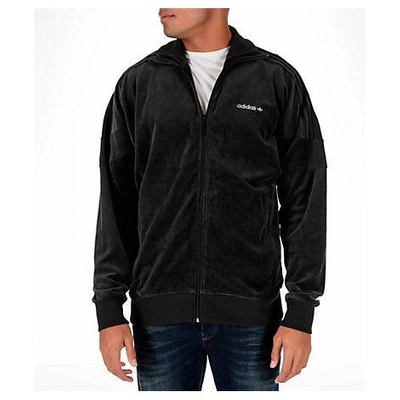 Adidas Originals Men's Originals Challenger Velour Track Jacket