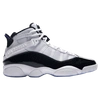 Jordan Men's  6 Rings Shoes In White/black/dark Concord