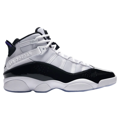 Jordan Men's  6 Rings Shoes In White/black/dark Concord