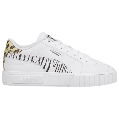 Puma Kids' Girls  Cali In White/black