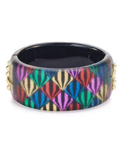 Alexis Bittar Greatest Showman Large Bangle In Multi/gold
