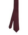Ted Baker Amerina Plain Skinny Tie In Maroon