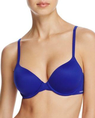 Calvin Klein Perfectly Fit Full Coverage T-shirt Bra F3837 In Verve
