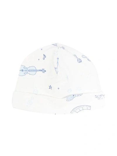 Monnalisa Babies' Graphic-print Sun Hat In White