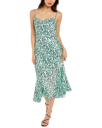 Olivia Rubin Lia Slip Dress In Green