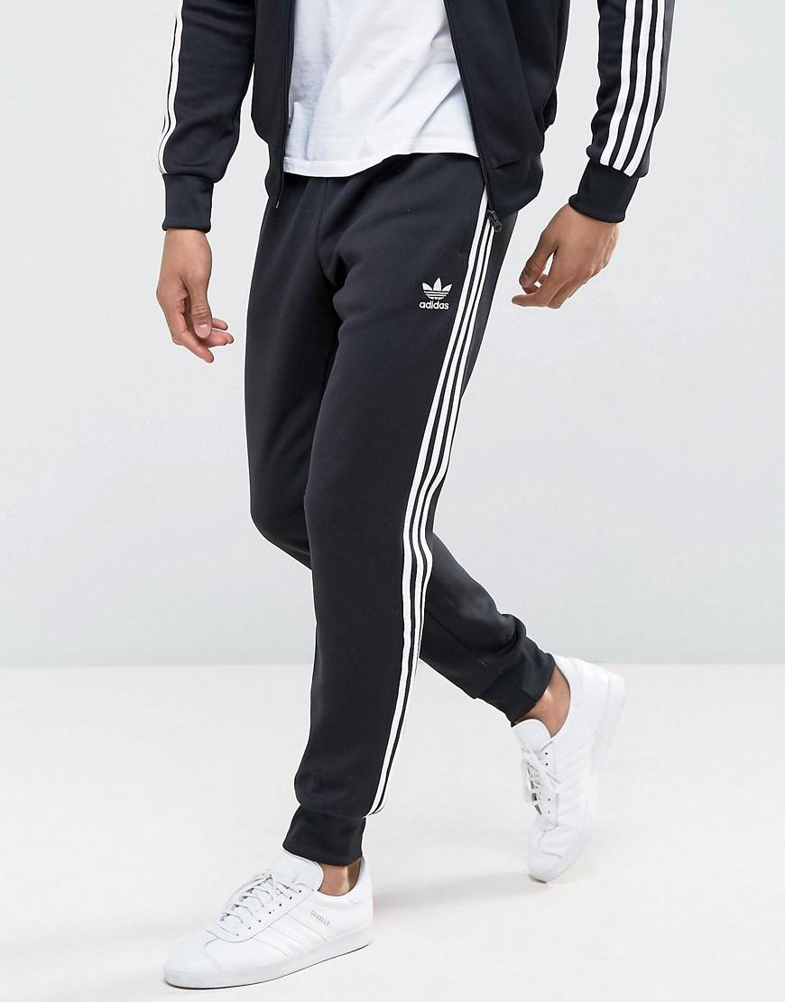 superstar cuffed track pants mens