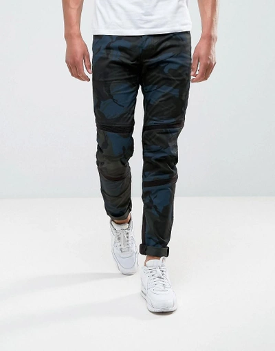 G-star Motac Deconstructed 3d Slim Pant Black ModeSens