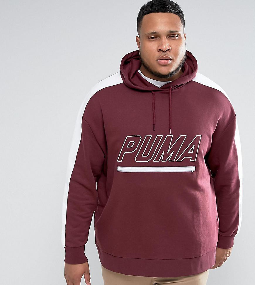 puma maroon hoodie