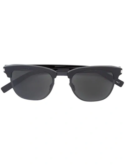 Saint Laurent Eyewear Black Sl 108 Slim 001 Sunglasses