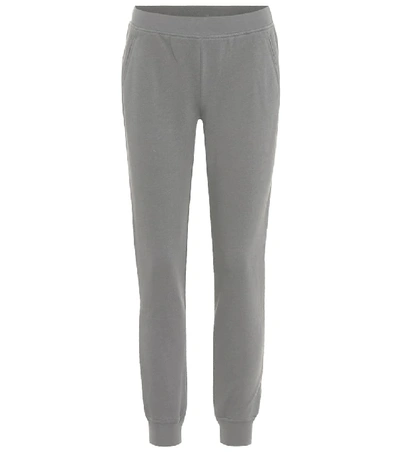 Atm Anthony Thomas Melillo French Terry Cotton Trackpants In Grey