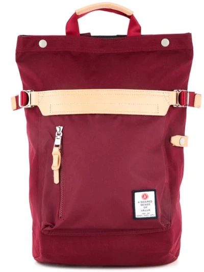 As2ov Hidensity Cordura Nylon 2way Bag In Red